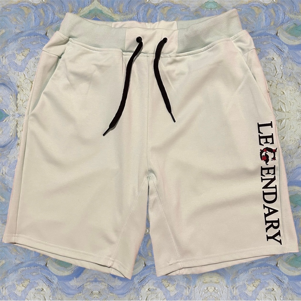 Legendary Min Green Shorts - Gentleman Apparels